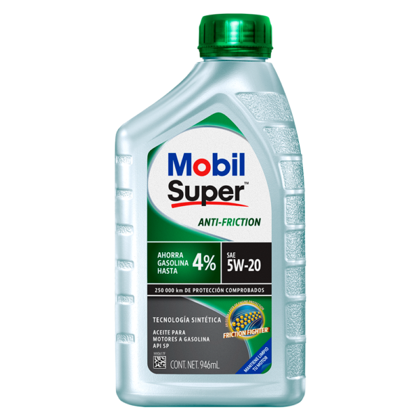 Mobil Super Anti Friction 5W 20 1L. Mobil Super Anti-Friction es un aceite para motores con tecnología